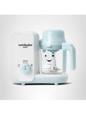 🆕 NutriBullet Baby Blue Baby Food Maker and Steamer